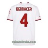 AC Milan Bennacer 4 Borte 22-23 - Herre Fotballdrakt